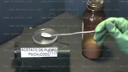 Im&aacute;gen de Acetato de plomo nf